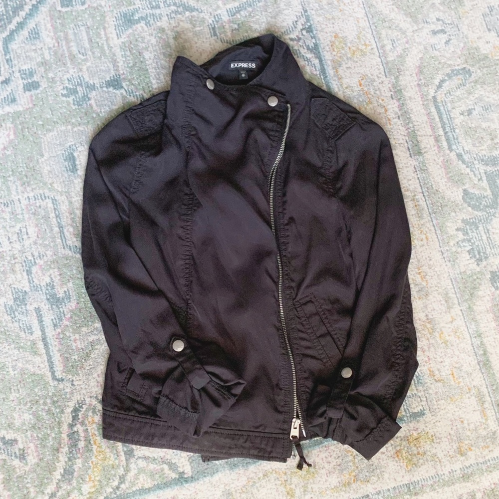 Lightweight Moto Style Jacket